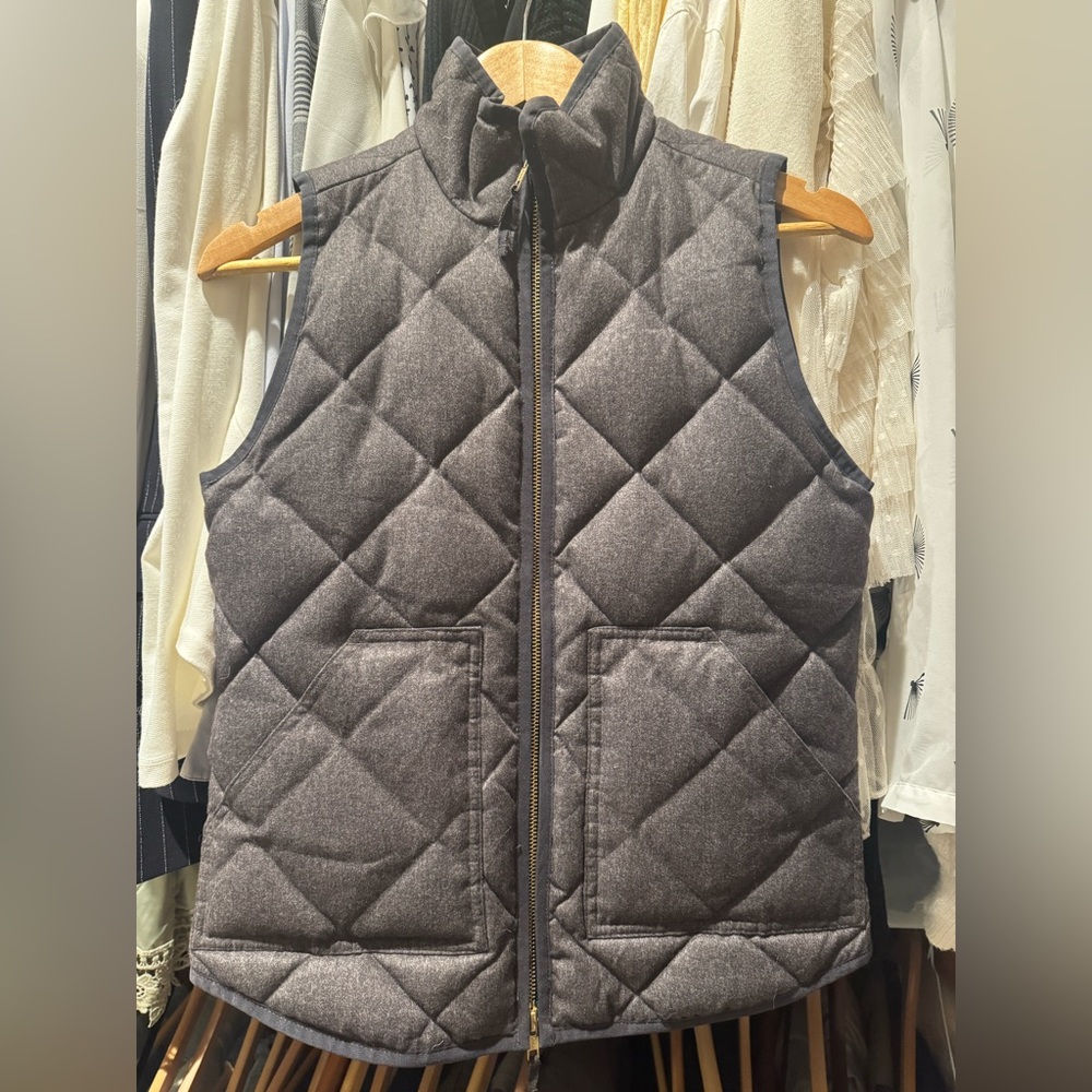 XXS J. Crew denim like vest. Circa mid 2000’s
